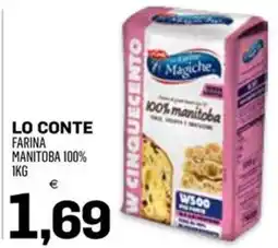 Al Discount Farina Manitoba 100% Lo Conte offerta