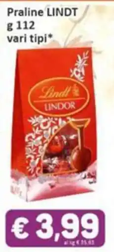 Paghi Poco Praline LINDT offerta