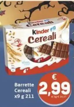 Paghi Poco Kinder Cereali offerta