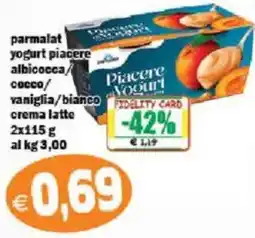Il Castoro Supermercati Piacere Yogurt offerta