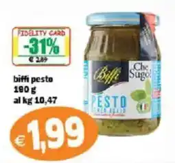 Il Castoro Supermercati Biffi pesto offerta
