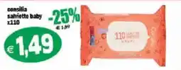 Il Castoro Supermercati Consilia salviette baby offerta