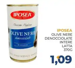 Moderna Iposea olive nere denocciolate intere offerta