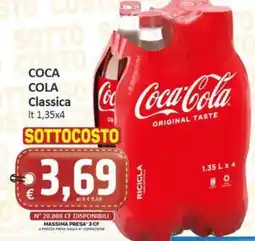 Paghi Poco Coca Cola Classica offerta