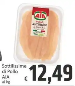 Paghi Poco Sottilissime di Pollo AIA offerta