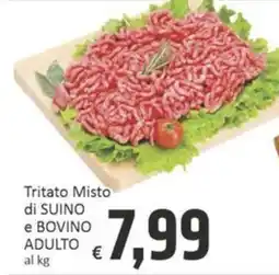 Paghi Poco Tritato Misto di SUINO e BOVINO ADULTO offerta
