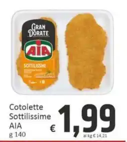 Paghi Poco Cotolette Sottilissime AIA offerta