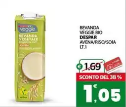 Despar Sicilia Bevanda veggie bio avena offerta