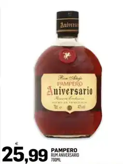 Al Discount Pampero rum anniversario offerta