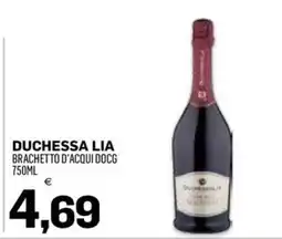 Al Discount Duchessa Lia Brachetto d'Acqui DOCG offerta