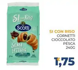 Moderna Si con Riso cornetti cioccolato offerta