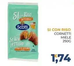 Moderna Si con Riso cornetti miele offerta