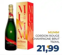 Moderna Mumm Cordon Rouge Champagne Brut offerta