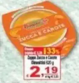 CTS Supermercati Polpa di zucca e carote offerta