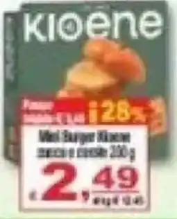 CTS Supermercati Mini Burger Kioene offerta