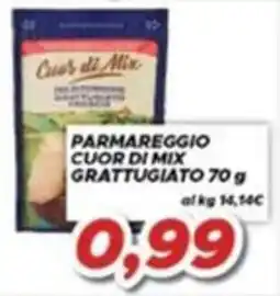 MA Supermercati Parmareggio cuor di mix grattugiato offerta