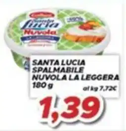 MA Supermercati Santa Lucia spalmabile nuvola la leggera offerta