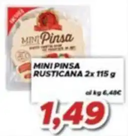 MA Supermercati Mini Pinsa Rusticana offerta