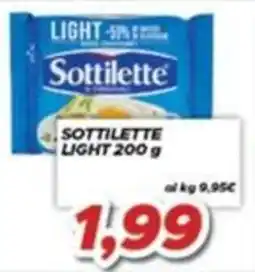 MA Supermercati Sottilette Light offerta