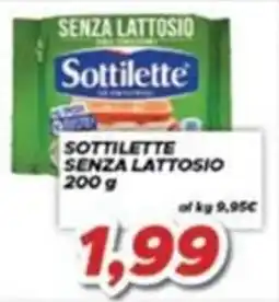 MA Supermercati Sottilette senza lattosio offerta