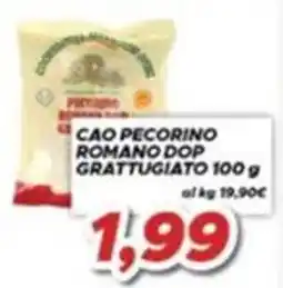 MA Supermercati Cao pecorino romano dop grattugiato offerta