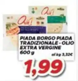 MA Supermercati Piada Borgo Piada Tradizionale - Olio Extra Vergine offerta