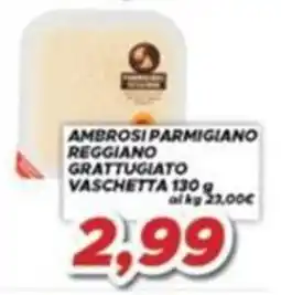 MA Supermercati Ambrosi Parmigiano Reggiano Grattugiato offerta