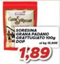 MA Supermercati Soresina grana padano grattugiato offerta