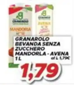 MA Supermercati Granarolo bevanda senza zucchero mandorla - avena offerta