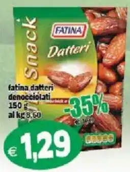Il Castoro Supermercati Fatina Datteri offerta