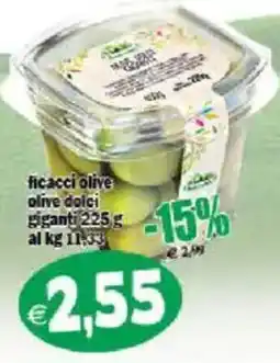 Il Castoro Supermercati ficacci olive olive dolci giganti offerta
