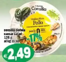 Il Castoro Supermercati Consilia Insalata Mista Pollo offerta