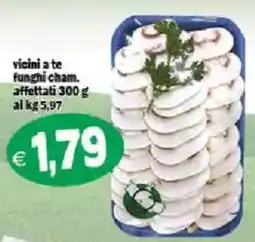 Il Castoro Supermercati funghi cham. affettati offerta