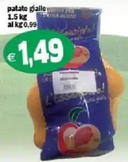 Il Castoro Supermercati Patate gialle offerta