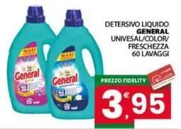 Despar Sicilia Detersivo liquido General offerta