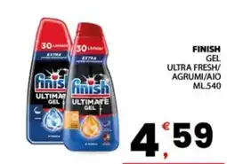 Despar Sicilia Finish Ultimate Gel offerta