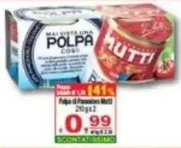 CTS Supermercati Polpa di pomodoro Mutti offerta