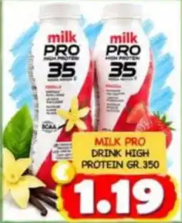 MercADone Milk Pro drink high protein offerta