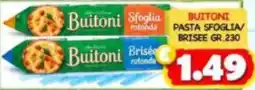 MercADone Buitoni pasta sfoglia/brisée offerta