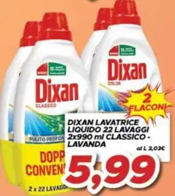 MA Supermercati Dixan lavatrice liquido offerta