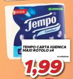 MA Supermercati Tempo carta igienica offerta