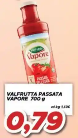 MA Supermercati Valfrutta passata vapore offerta