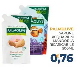 Moderna Palmolive sapone acquarium mandorla ricaricabile offerta