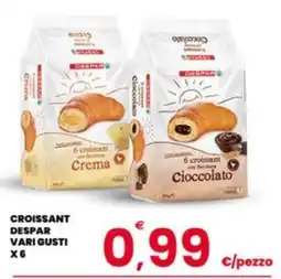 Despar Sicilia Croissant Despar vari gusti offerta