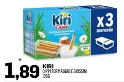 Al Discount Kiri Dippi Formaggio e Grissini offerta