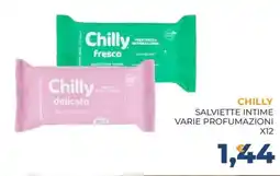 Moderna Chilly salviette intime offerta