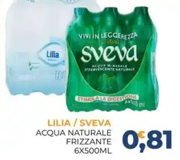 Moderna Lilia / Sveva Acqua Naturale Frizzante offerta