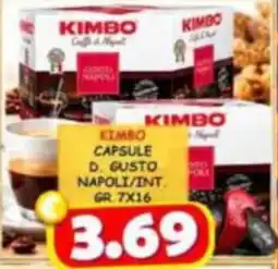 MercADone Kimbo capsule d. gusto napoli/int. offerta