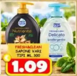MercADone Fresh&clean sapone vari offerta