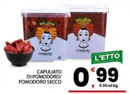 Despar Sicilia Capuliatto di pomodoro / pomodoro secco Consicry offerta